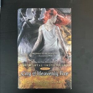 City of Heavenly Fire Hardcover Book